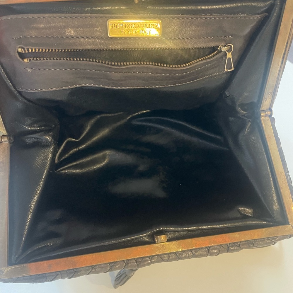 Bottega Veneta Dark Brown Crossbody Bag - Picture 13 of 14